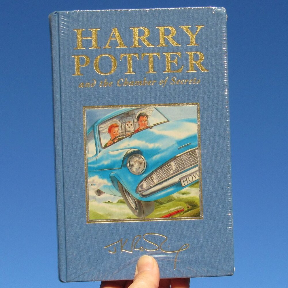Rare 1st Edition Harry Potter & the Chamber of Secrets British Deluxe Ed. 1999